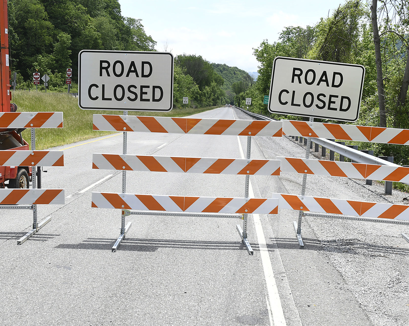 460 Road closed